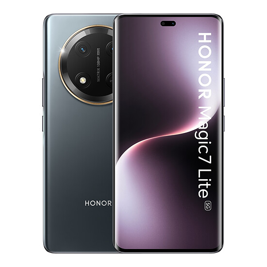 Smartphone reconditionné HONOR Magic7 Lite 5G (Noir) - 256 Go · Reconditionné - Autre vue