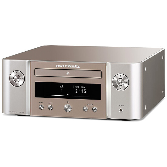 Mini-chaine Marantz Melody X M-CR612 Argent/Or + Triangle Elara LN01 Noir Mat - Autre vue