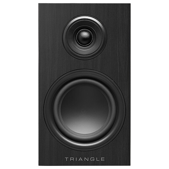 Mini-chaine Denon RCD-N12DAB Blanc + Triangle Elara LN01 Noir Mat - Autre vue