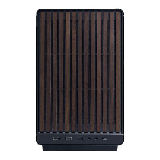 Boîtier PC Lian Li A3-mATX - Noir / Bois Foncé - Autre vue