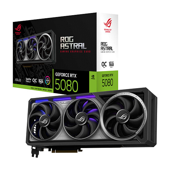 Carte graphique Asus ROG Astral GeForce RTX 5080 16GB GDDR7 OC Edition - Autre vue