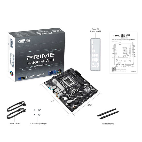 Carte mère Asus PRIME H810M-A WIFI - Autre vue