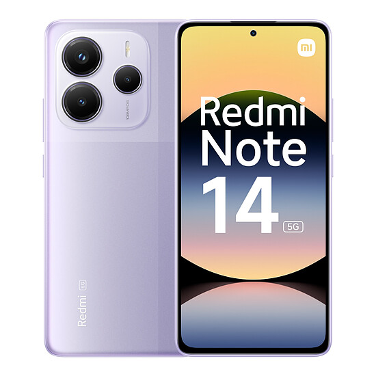 Smartphone Xiaomi Redmi Note 14 5G (Violet) - 256 Go