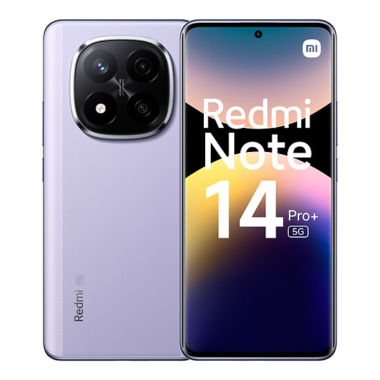 Smartphone reconditionné Xiaomi Redmi Note 14 Pro+ 5G (Violet) - 512 Go · Reconditionné - Autre vue