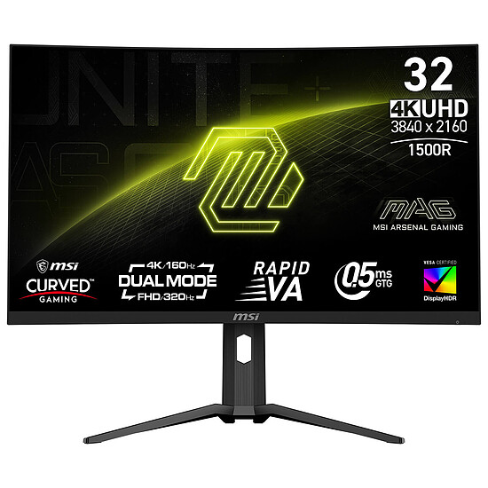 Écran PC MSI MAG 321CUPDF - Autre vue