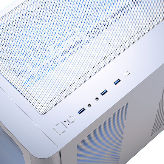 Boîtier PC AeroCool P500C - Blanc - Autre vue