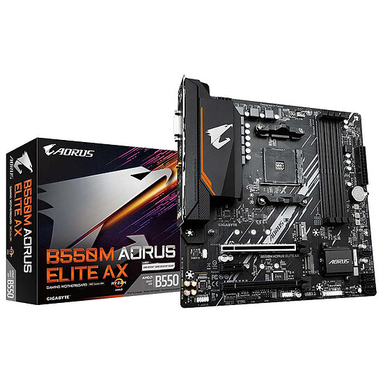 Carte mère Gigabyte B550M AORUS ELITE AX