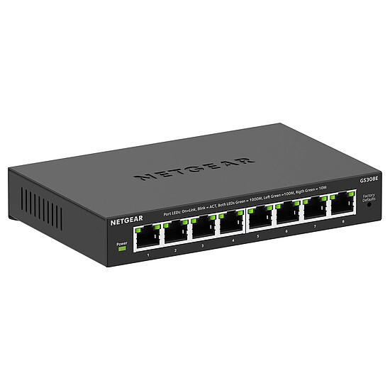 Switch et Commutateur Netgear GS308Ev4 - Autre vue