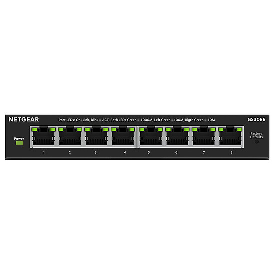 Switch et Commutateur Netgear GS308Ev4 - Autre vue