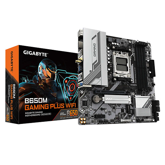 Carte mère Gigabyte B650M GAMING PLUS WIFI - Autre vue
