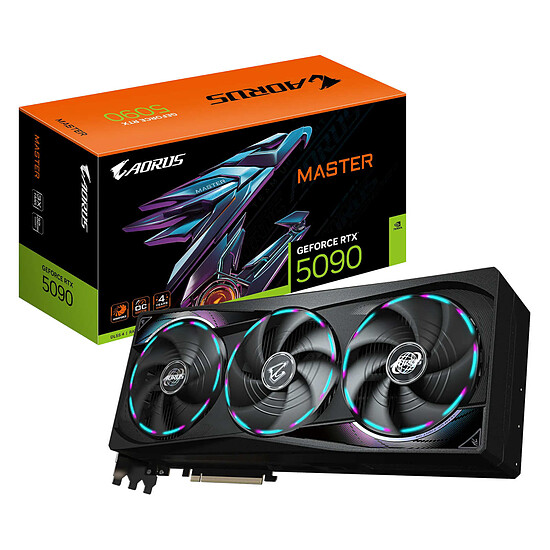 Carte graphique Gigabyte AORUS GeForce RTX 5090 MASTER 32G - Autre vue