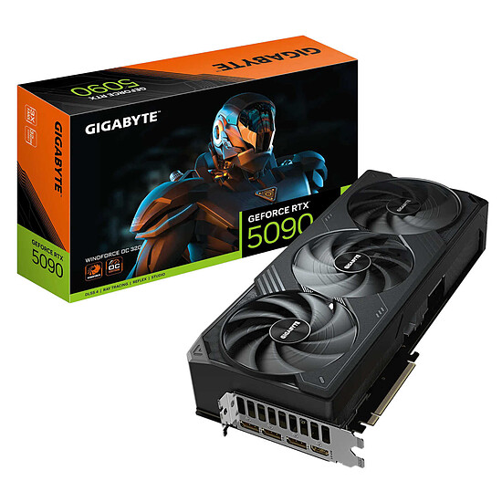Carte graphique Gigabyte GeForce RTX 5090 WINDFORCE OC 32G - Autre vue