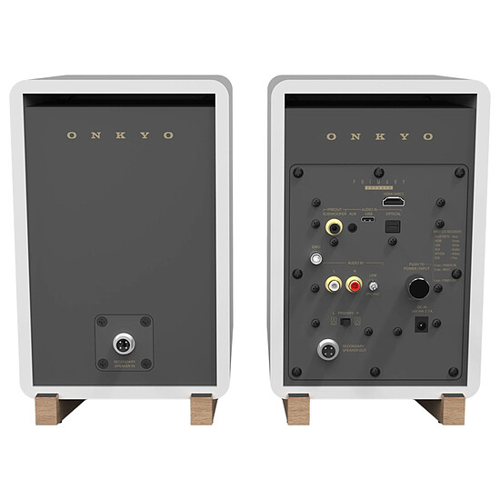 Enceinte sans fil Onkyo GX-30ARC Blanc - Enceinte compacte   - Autre vue
