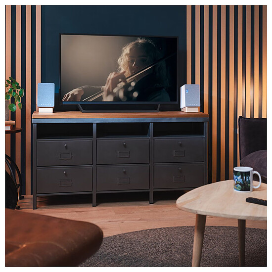 Enceinte sans fil Onkyo GX-30ARC Blanc - Enceinte compacte   - Autre vue