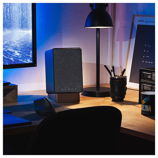 Enceinte sans fil Onkyo GX-30ARC Blanc - Enceinte compacte   - Autre vue