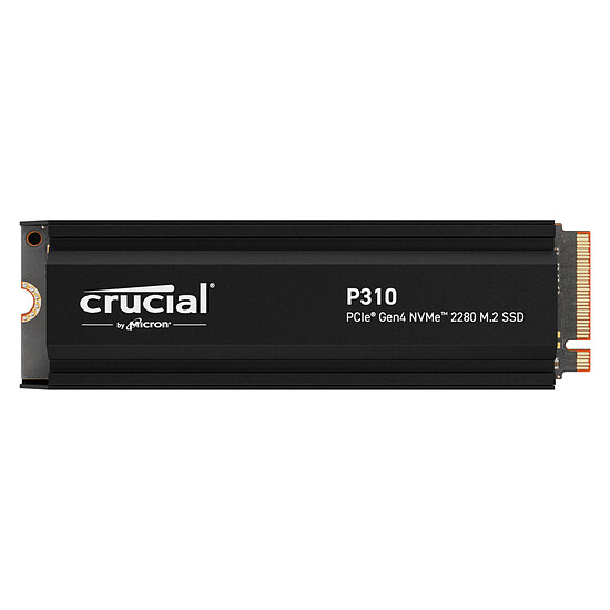 Disque SSD Crucial P310 - 1 To avec dissipateur - Autre vue