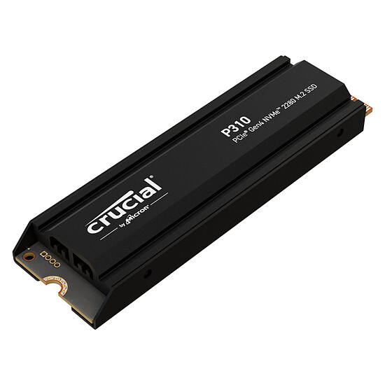 Disque SSD Crucial P310 - 2 To avec dissipateur - Autre vue