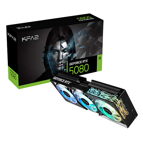 Carte graphique KFA2 GeForce RTX 5080 1-Click OC