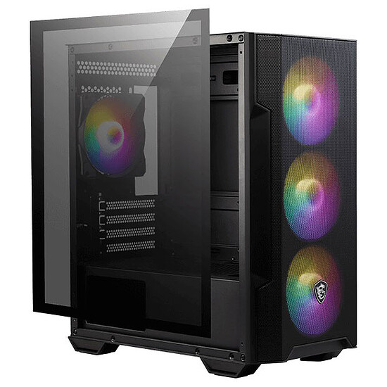 Boîtier PC MSI MAG FORGE M100R - Noir - Autre vue