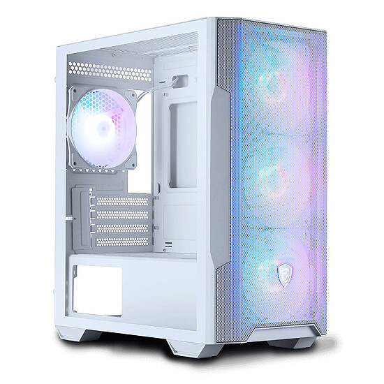 Boîtier PC MSI MAG FORGE M100R - Blanc - Autre vue
