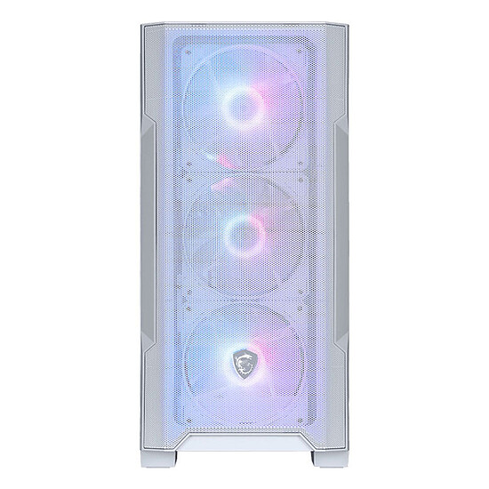 Boîtier PC MSI MAG FORGE M100R - Blanc - Autre vue