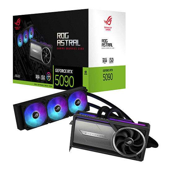 Carte graphique Asus ROG Astral LC GeForce RTX 5090 32GB GDDR7