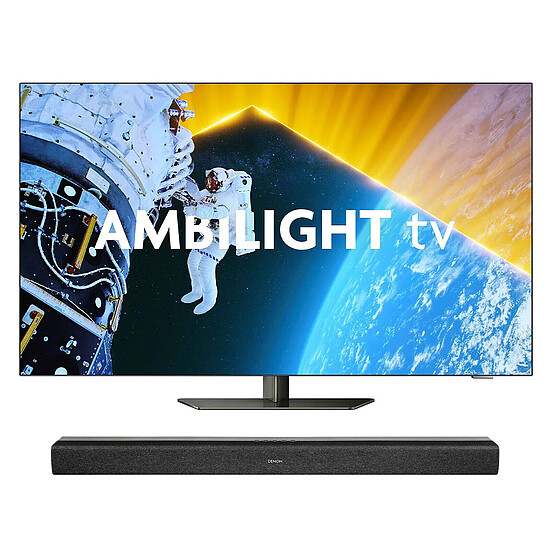 TV Philips 65OLED809/12 + Denon DHT-S217