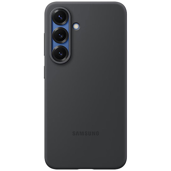 Coque et housse Samsung coque Silicone Noir - Galaxy S25