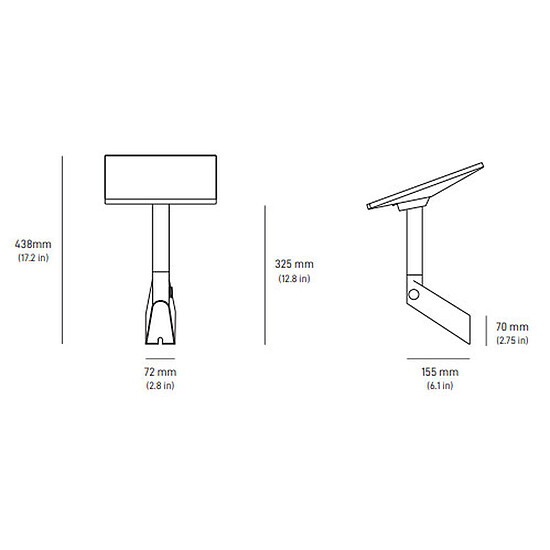 Routeur et modem Starlink Support Mural Mini Kit - Autre vue