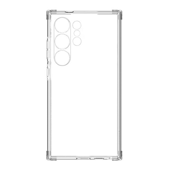 Coque et housse Akashi Coque TPU Angles Renforcés (transparent) - Samsung Galaxy S25 Ultra - Autre vue