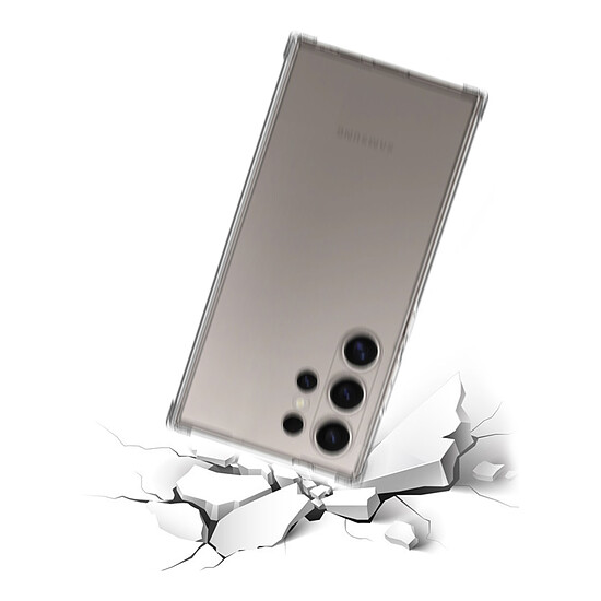 Coque et housse Akashi Coque TPU Angles Renforcés (transparent) - Samsung Galaxy S25 Ultra - Autre vue
