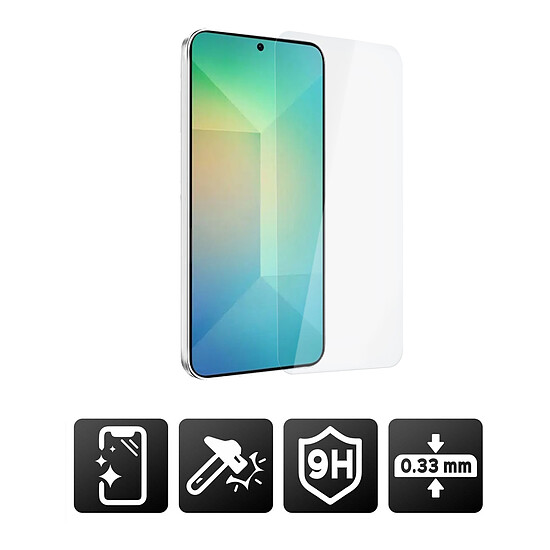 Protection d'écran Akashi Film Verre Trempé Premium - Samsung  Galaxy S25 - Autre vue