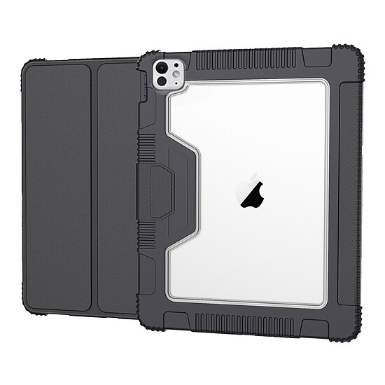 Accessoires divers tablette Akashi Etui Folio Stand (noir) iPad Pro 13" 2024