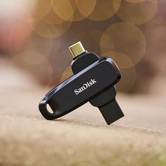 Clé USB SanDisk Phone Drive - 256 Go (Noir) - Autre vue