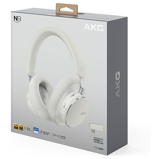Casque Audio AKG N9 Hybrid Blanc - Casque sans fil - Autre vue