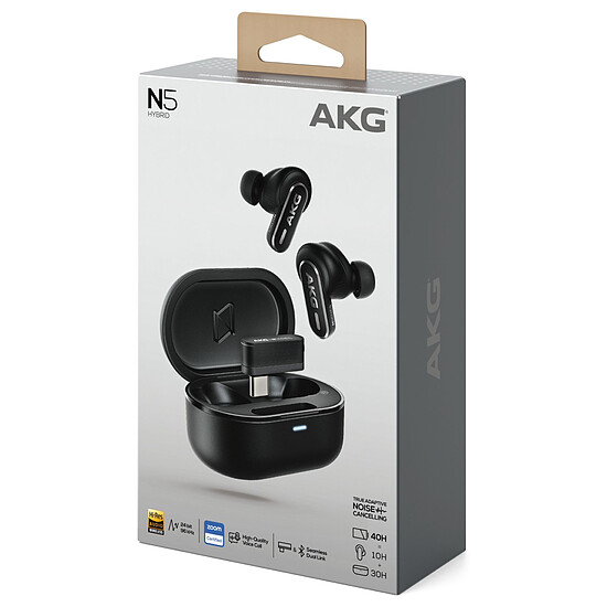 Casque Audio AKG N5 Hybrid Noir - Autre vue