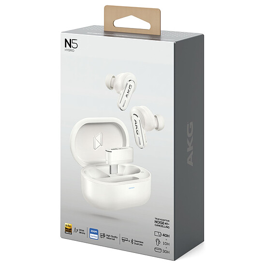 Casque Audio AKG N5 Hybrid Blanc - Autre vue