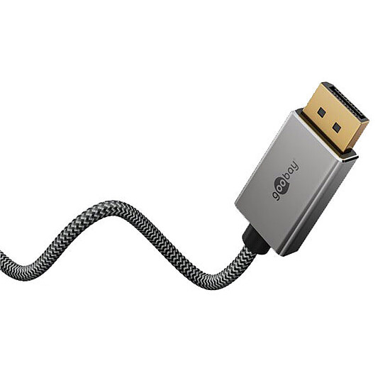 Adaptateur DisplayPort Goobay Câble Textile USB-C / DisplayPort 1.2 (M/M) - 3 m - Autre vue