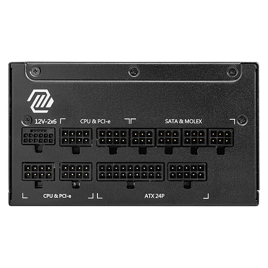 Alimentation PC MSI MAG A1250GL PCIE5 - Autre vue