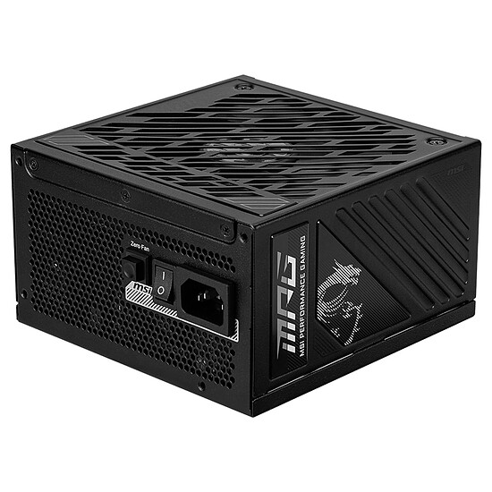 Alimentation PC MSI MPG A1000GS PCIE5 - Autre vue