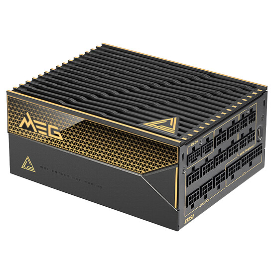 Alimentation PC MSI MEG Ai1600T PCIE5 - Autre vue