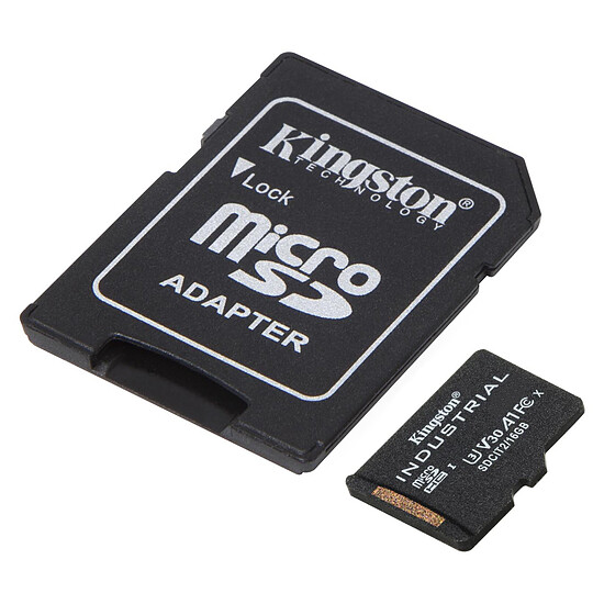 Carte micro SD Kingston Industrial SDCIT2 - 8GB - Autre vue