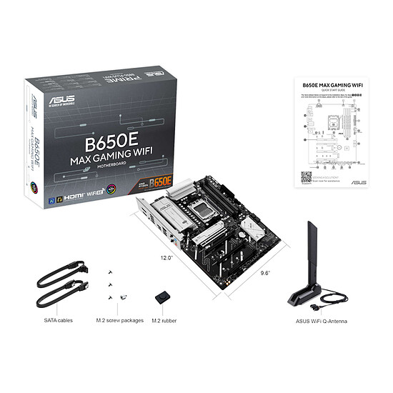 Carte mère Asus B650E MAX GAMING WIFI - Autre vue