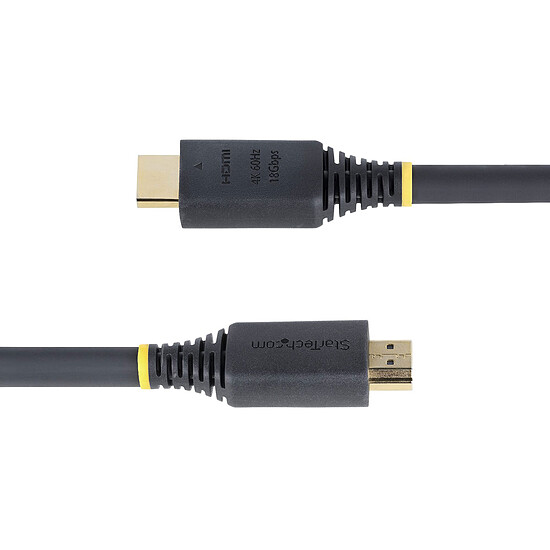 Câble HDMI StarTech.com Câble HDMI 2.0 Certifié Premium haut débit 18Gbps 4K 60Hz - 5 m - Autre vue