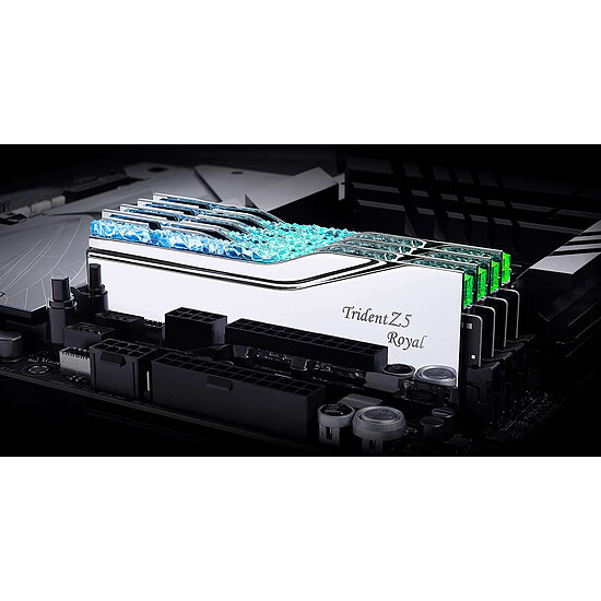 Mémoire RAM G.Skill Trident Z5 Royal - 2 x 32 Go (64 Go) - DDR5 6000 MHz - CL28 - Autre vue
