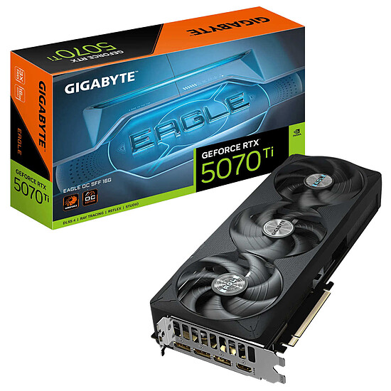 Carte graphique Gigabyte GeForce RTX 5070 Ti EAGLE OC SFF 16G - Autre vue