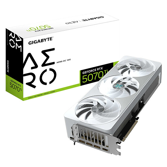 Carte graphique Gigabyte GeForce RTX 5070 Ti AERO OC 16G - Autre vue