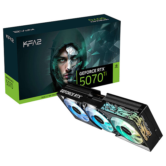 Carte graphique KFA2 GeForce RTX 5070 Ti 1-Click OC