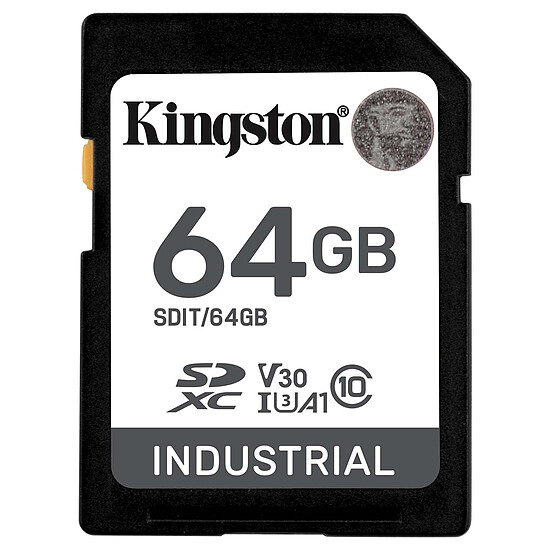 Carte SD Kingston Industrial SDIT/64GB - Autre vue