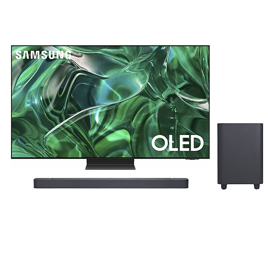 TV Samsung OLED TQ77S90D + JBL Bar 500